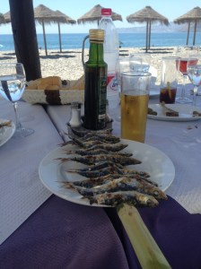 Guilt free eating and drinking by the beach